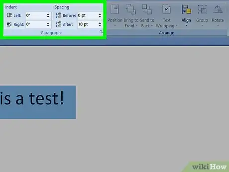 Image titled Do a Hanging Indent Step 4