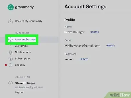 Image titled Delete Grammarly Step 2