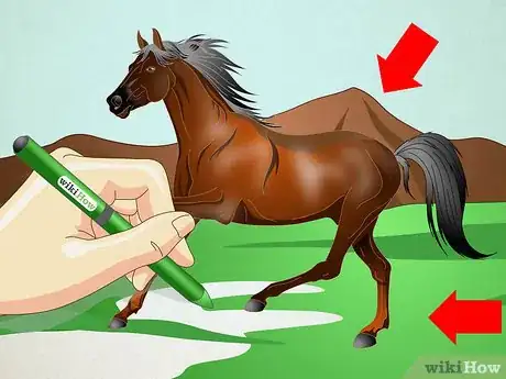 Image titled Draw a Realistic Looking Horse Step 10