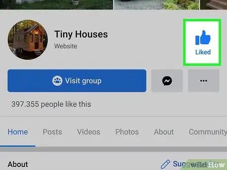 Image titled Unlike a Facebook Page Step 12