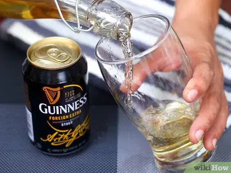 Image titled Pour a Guinness Bass Black and Tan Step 1
