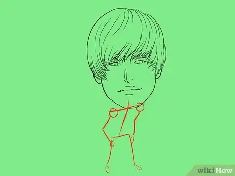 Image titled Draw Justin Bieber Step 7