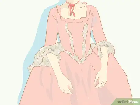 Image titled Create a Marie Antoinette Costume Step 5.gif