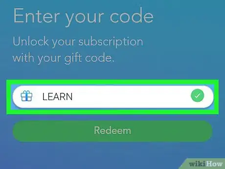 Image titled Use a Promo Code on Calm App on Android Step 4