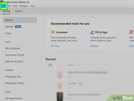 Image titled Add a Signature in Adobe Reader Step 2