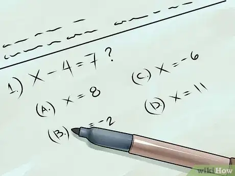 Image titled Take Multiple Choice Tests Step 1