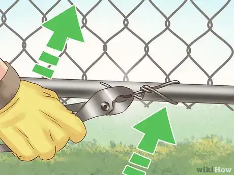 Image titled Repair a Chain Link Fence Step 15