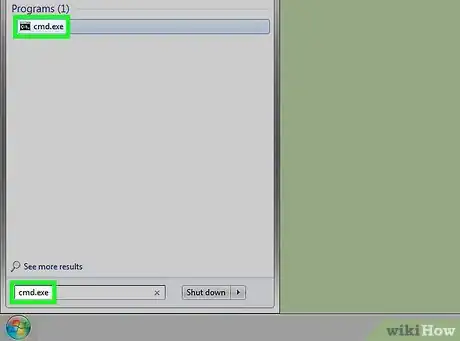Image titled Open The Command Prompt in Full Screen Mode in Windows 7 Step 1