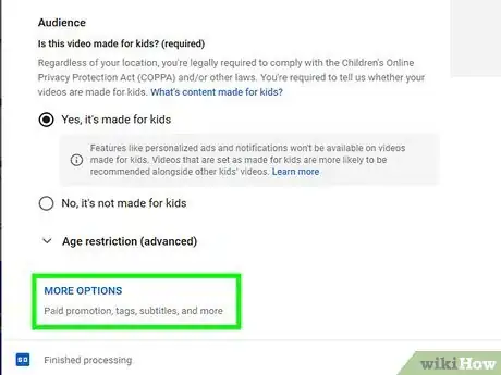 Image titled Upload a Video to YouTube Step 20