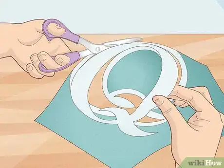 Image titled Applique Letters Step 6