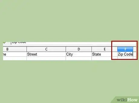 Image titled Create an Address Book Using Open Office Calc Step 6Bullet6