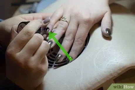 Image titled Use Mirror Powder on Nails Step 6