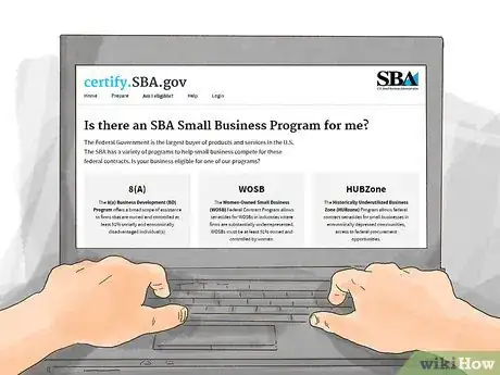 Image titled Participate in the Women Owned Federal Contracting Program Step 1