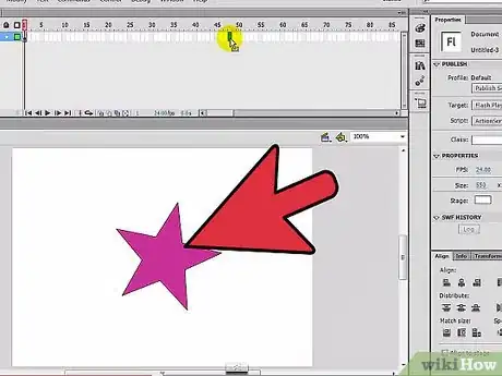 Image titled Create a Shape Tween in Flash Step 5