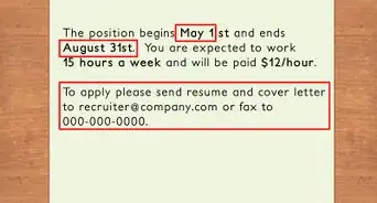 Write a Job Description for an Intern