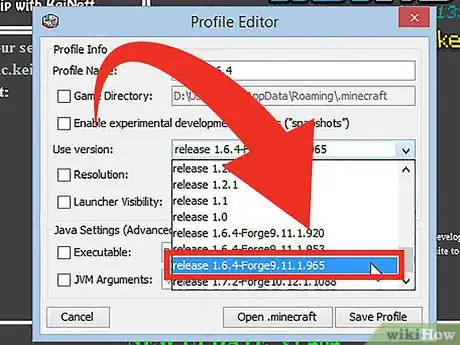 Image titled Install Minecraft Forge for 1.6.4 and Add Mods Step 7