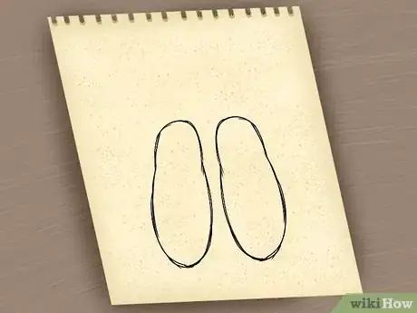 Image titled Draw Ballet Slippers Step 1