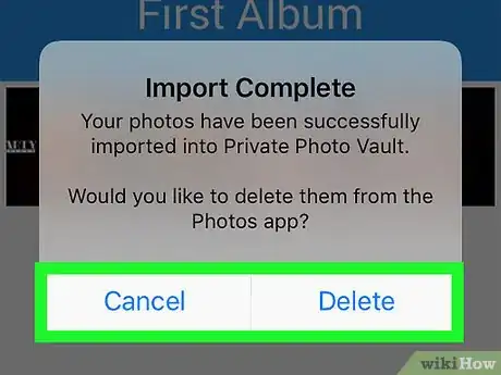 Image titled Make a Private Album on an iPhone Step 22