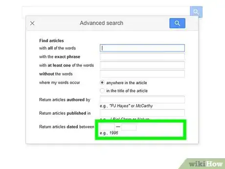 Image titled Do an Advanced Search on Google Scholar Step 8