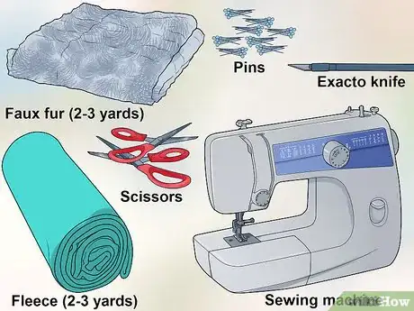 Image titled Make a Faux Fur Blanket Step 1