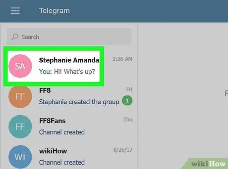Image titled Type Bold Text on Telegram on PC or Mac Step 2