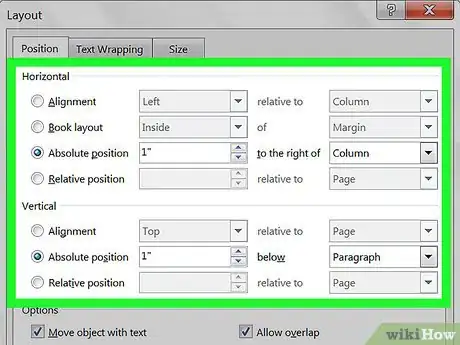 Image titled Anchor an Image in Word Step 6