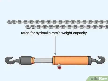 Image titled Use a Hydraulic Pull Back RAM Step 1