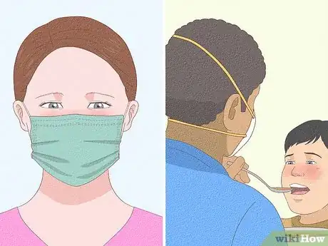 Image titled Use and Dispose of a Throwaway Mask Step 11