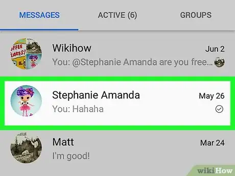 Image titled Send Direct Videos on Facebook on Android Step 2