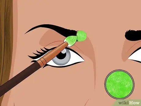 Image titled Do Glitter Eyebrows Step 3