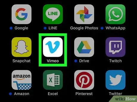 Image titled Delete a Video on Vimeo on iPhone or iPad Step 1