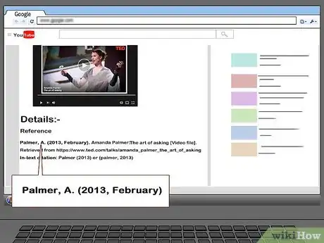 Image titled Cite a Video in APA Step 22