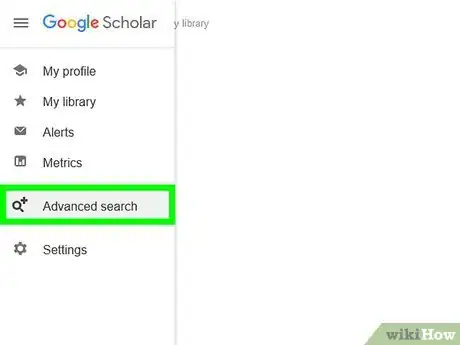Image titled Do an Advanced Search on Google Scholar Step 3