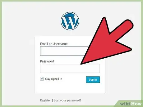 Image titled Add Twitter to a Wordpress Blog Step 1