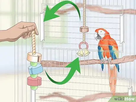 Image titled Set Up a Macaw Habitat Step 10