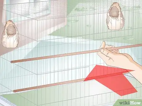 Image titled Disinfect a Finch Cage Step 11
