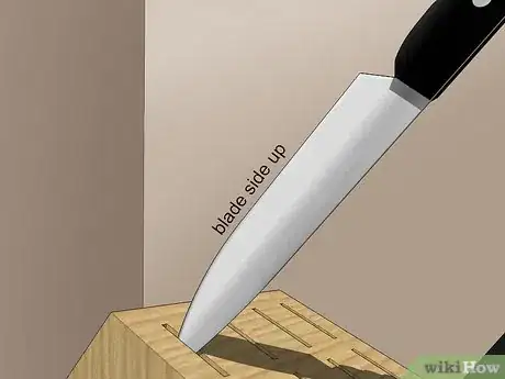 Image titled Store Knives in Your Kitchen Step 4
