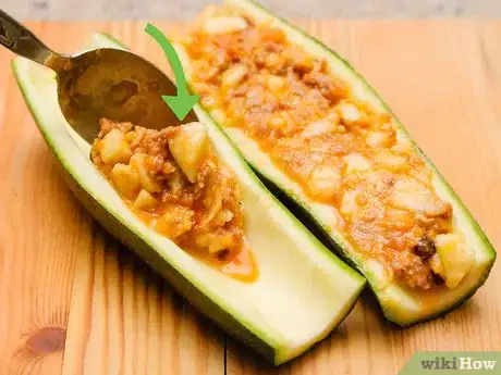 Image titled Make Stuffed Zucchini Step 5