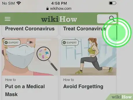 Image titled Use the Scroll Bar on iPhone or iPad Step 4