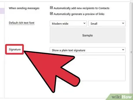 Image titled Remove the Signature Line from Your Email Step 9