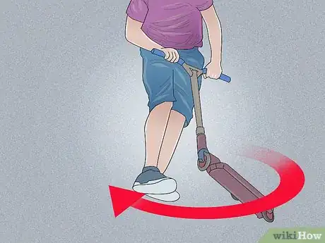 Image titled 180 on a Scooter Step 15