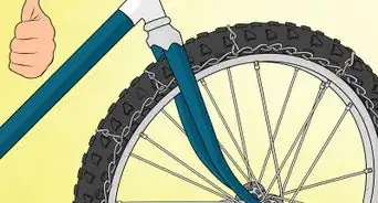 Convert Bicycle Tires Into Studded Snow Tires
