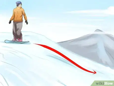Image titled Snowboard Straight Without Catching an Edge Step 8