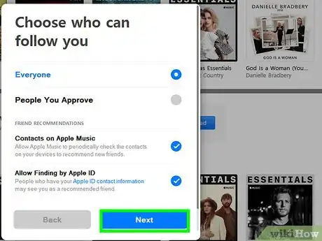 Image titled Follow Someone on Apple Music on PC or Mac Step 9