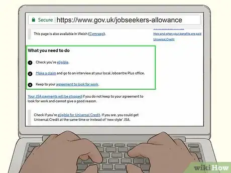 Image titled Apply for Job Seekers Allowance Step 4