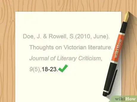 Image titled Cite an Article in APA Step 6