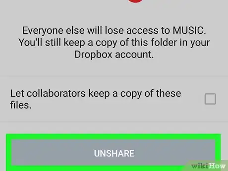 Image titled Delete a Shared Folder on Dropbox Step 16