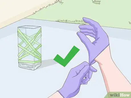 Image titled Make a Frosted Vase with a Rubber Band Step 12