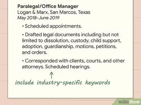 Image titled Write Your Job Description in a Resume Step 8