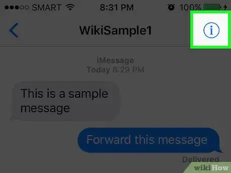 Image titled Leave a Group Chat on Apple Messages Step 3